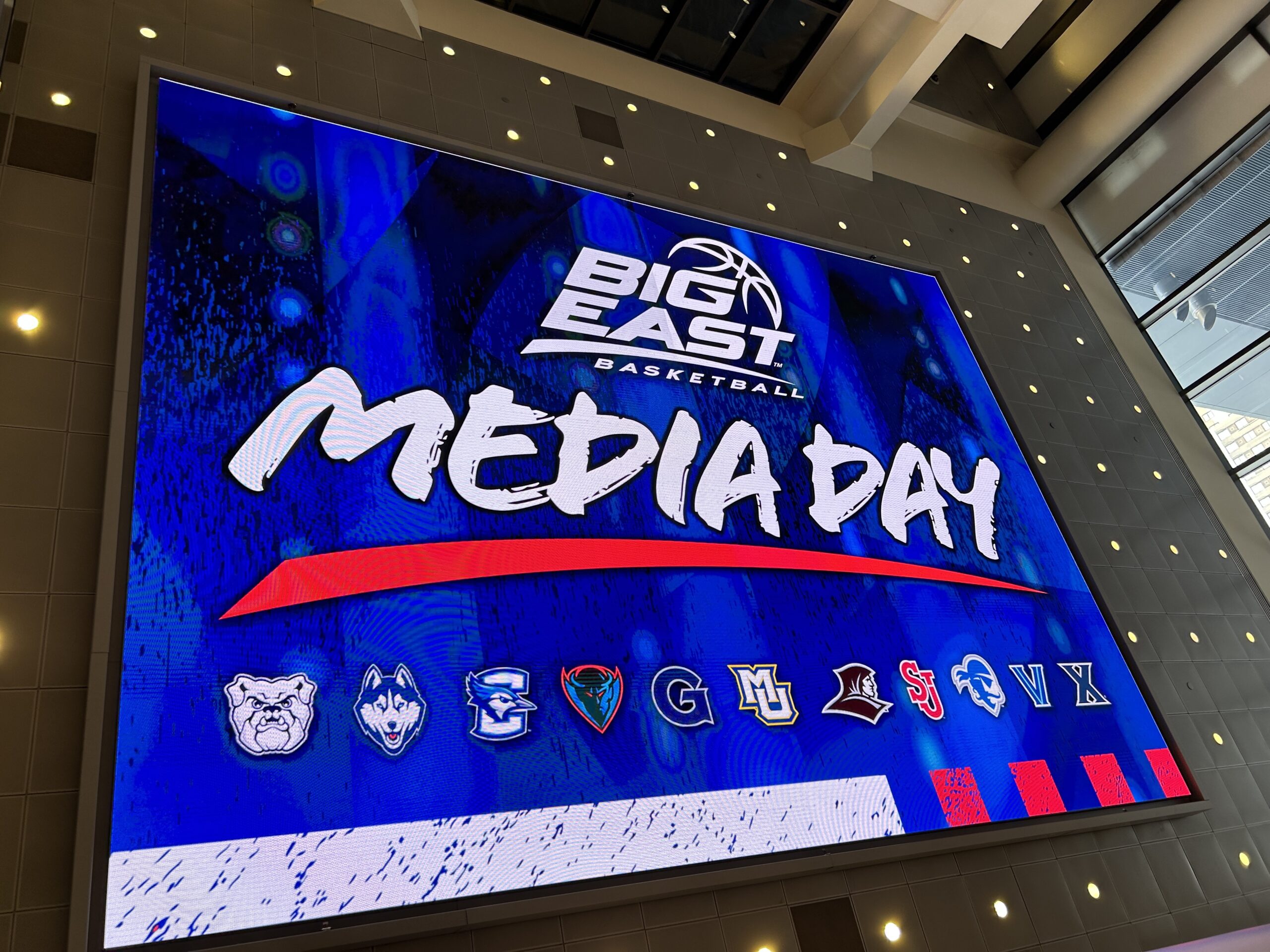 BIG EAST Media Day and time The IX